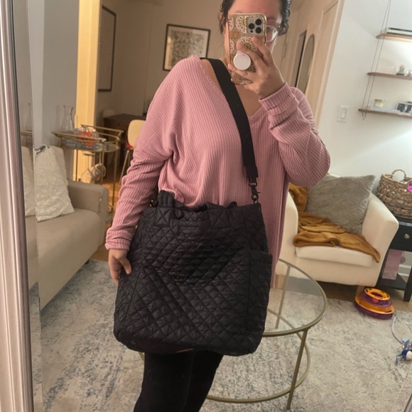 MZ Wallace Black Quilted Tote - Picture 13 of 16